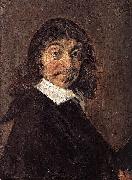 Frans Hals Portrait of Rene Descartes Spain oil painting artist